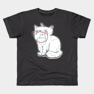 Big mouth cat Kids T-Shirt